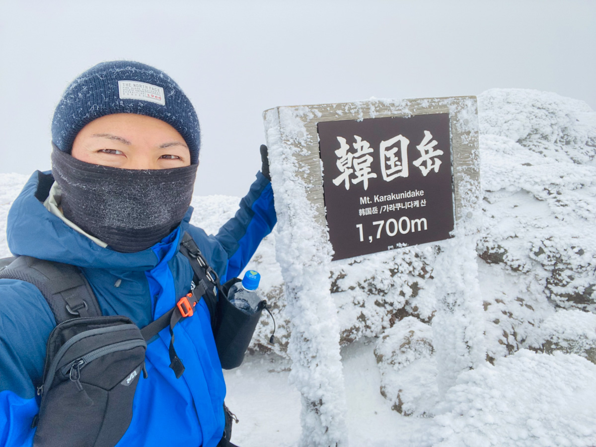 九州鹿児島一人旅で百名山韓国岳登山