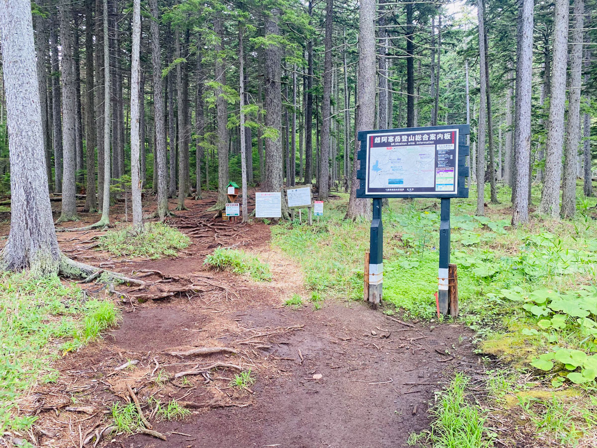 百名山・雌阿寒岳（北海道）日帰り登山日記