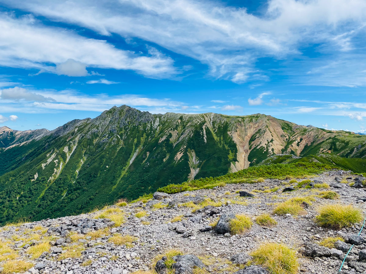 北アルプス（薬師岳、雲ノ平、水晶岳、鷲羽岳、三俣蓮華岳、黒部五郎岳）テント泊縦走登山日記