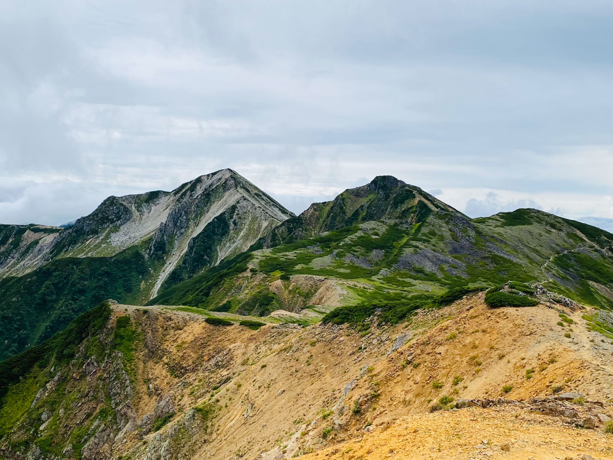 北アルプス（薬師岳、雲ノ平、水晶岳、鷲羽岳、三俣蓮華岳、黒部五郎岳）テント泊縦走登山日記