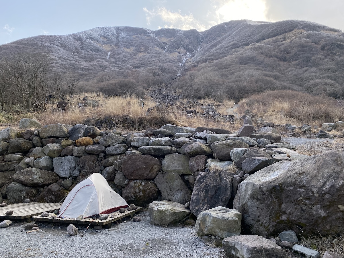 法華院温泉山荘（久住山テント泊登山日記）