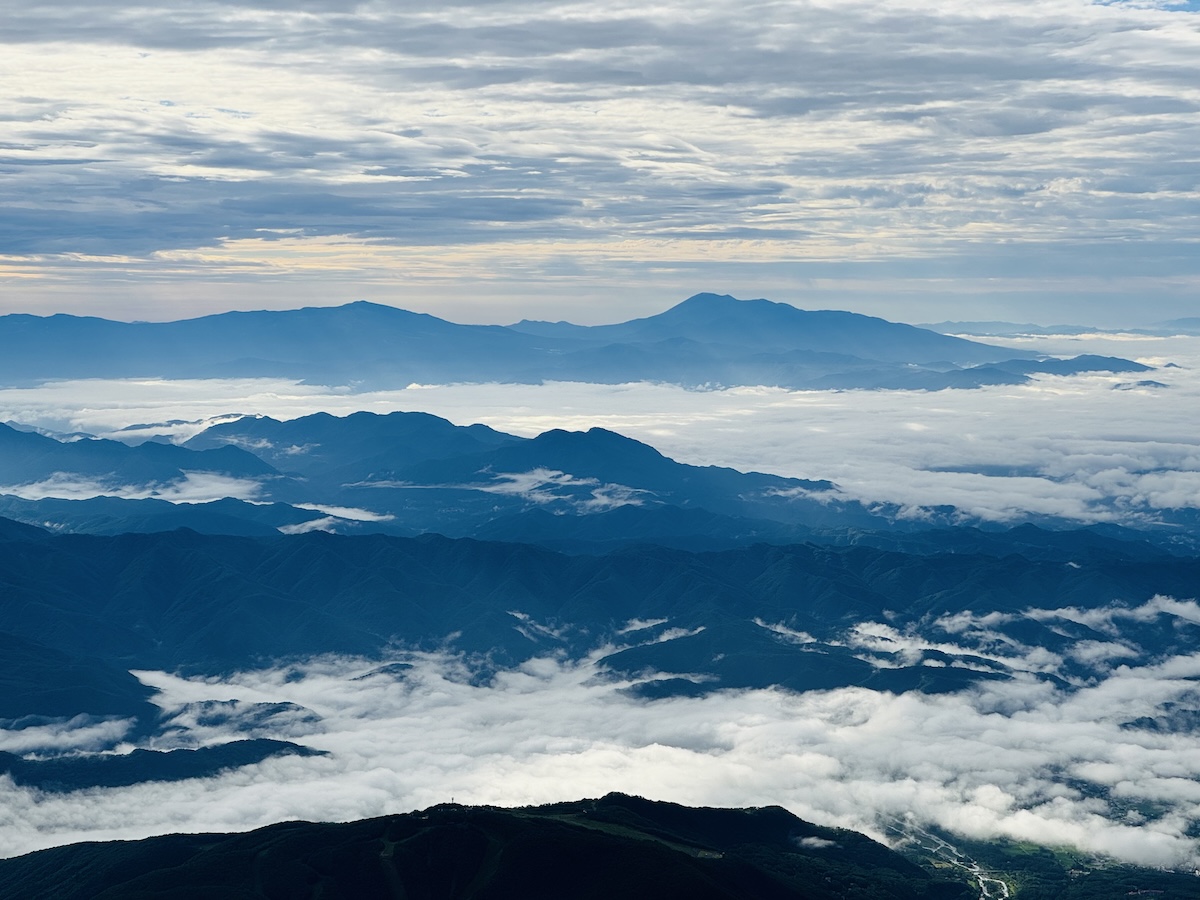 白馬岳、杓子岳、白馬鑓ヶ岳（蓮華温泉から日帰り登山）