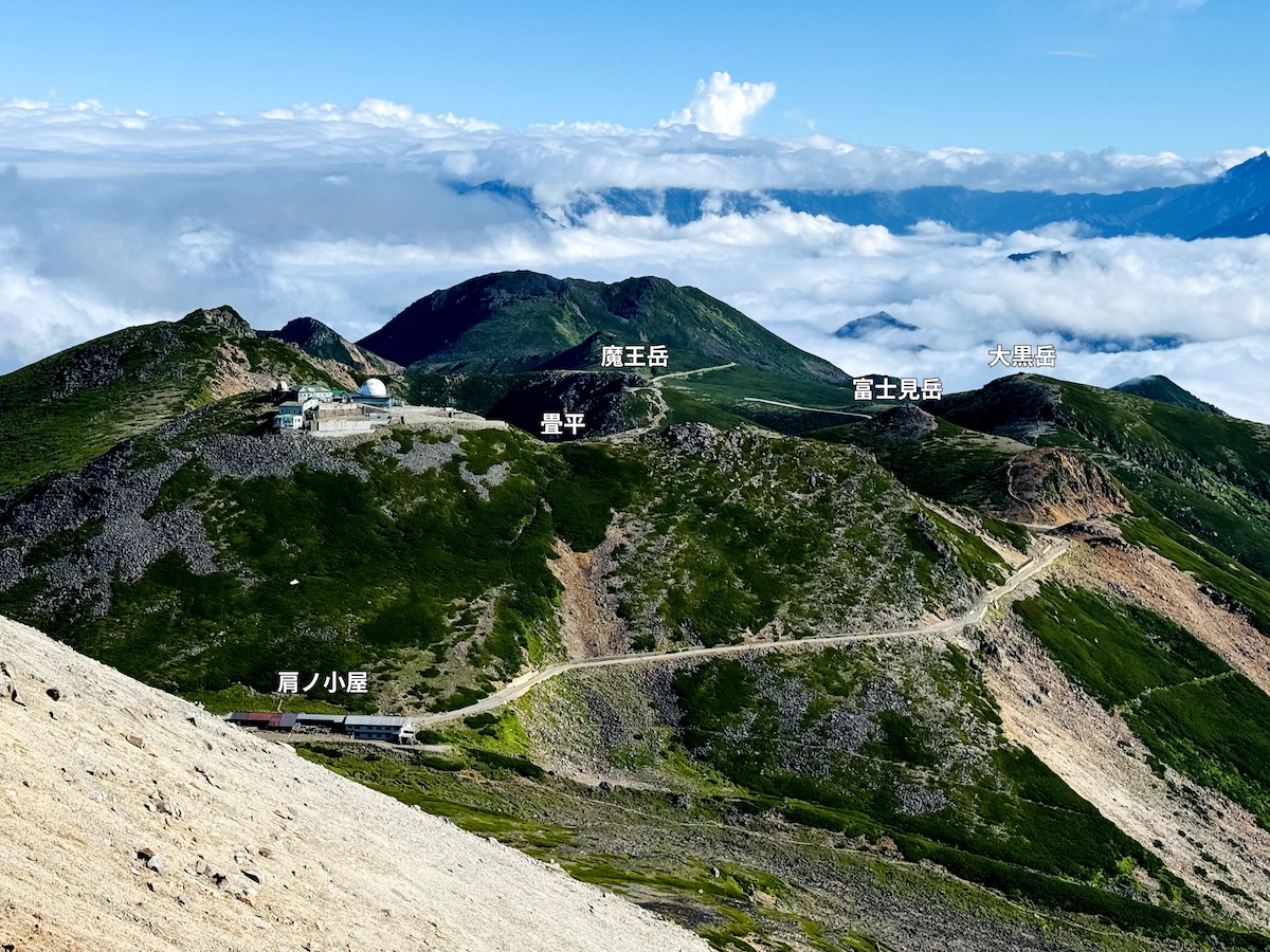 百名山・乗鞍岳日帰り登山日記