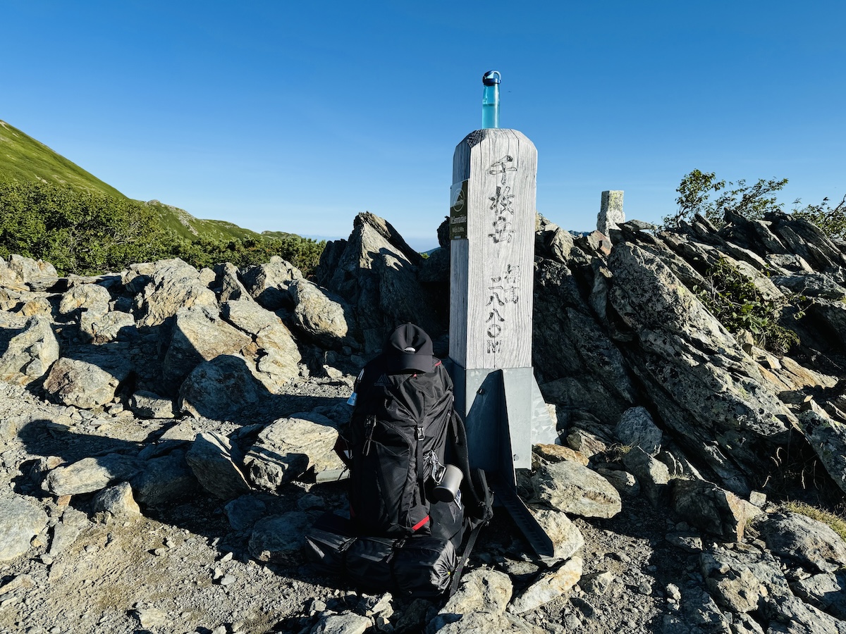 南アルプス3泊4日縦走登山4日目（荒川小屋〜悪沢岳〜椹島へ下山）