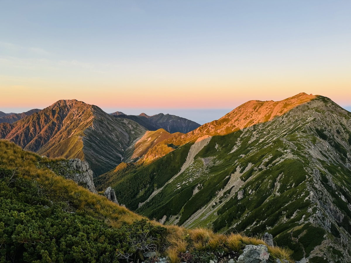 南アルプス3泊4日縦走登山4日目（荒川小屋〜悪沢岳〜椹島へ下山）