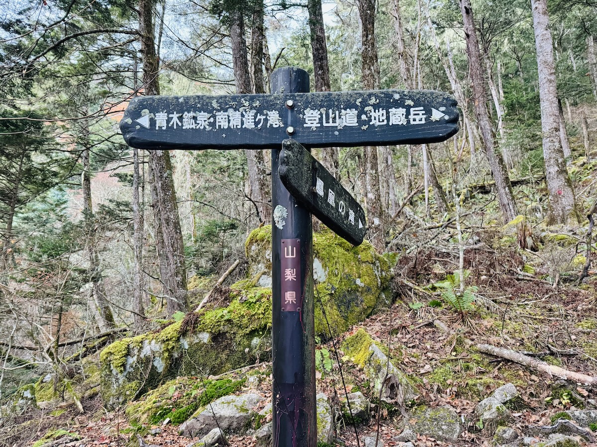 百名山・鳳凰山日帰り登山日記（青木鉱泉周回、登りドンドコ沢、下り中道）