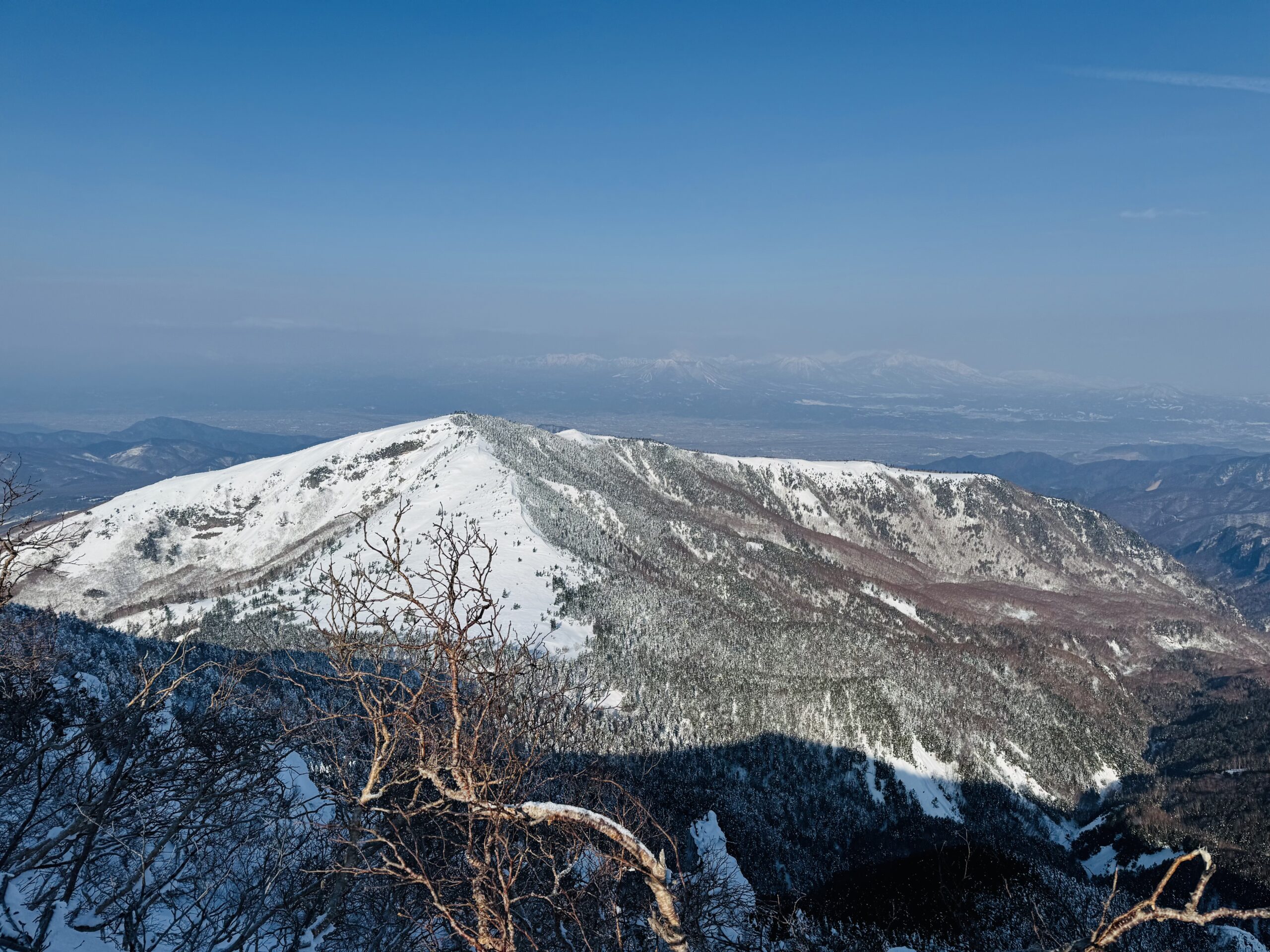 百名山・四阿山日帰り登山 2025.1.23