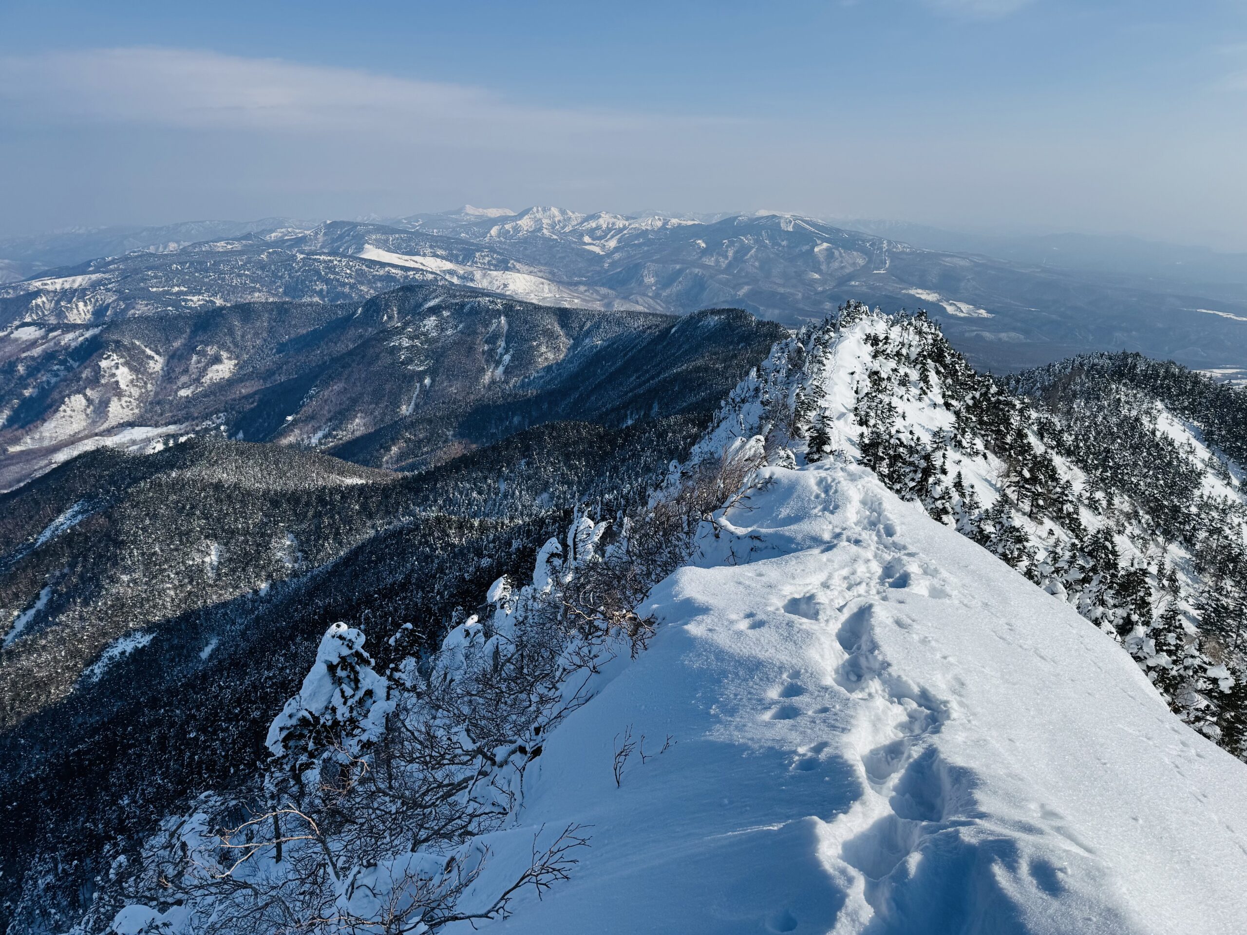 百名山・四阿山日帰り登山 2025.1.23