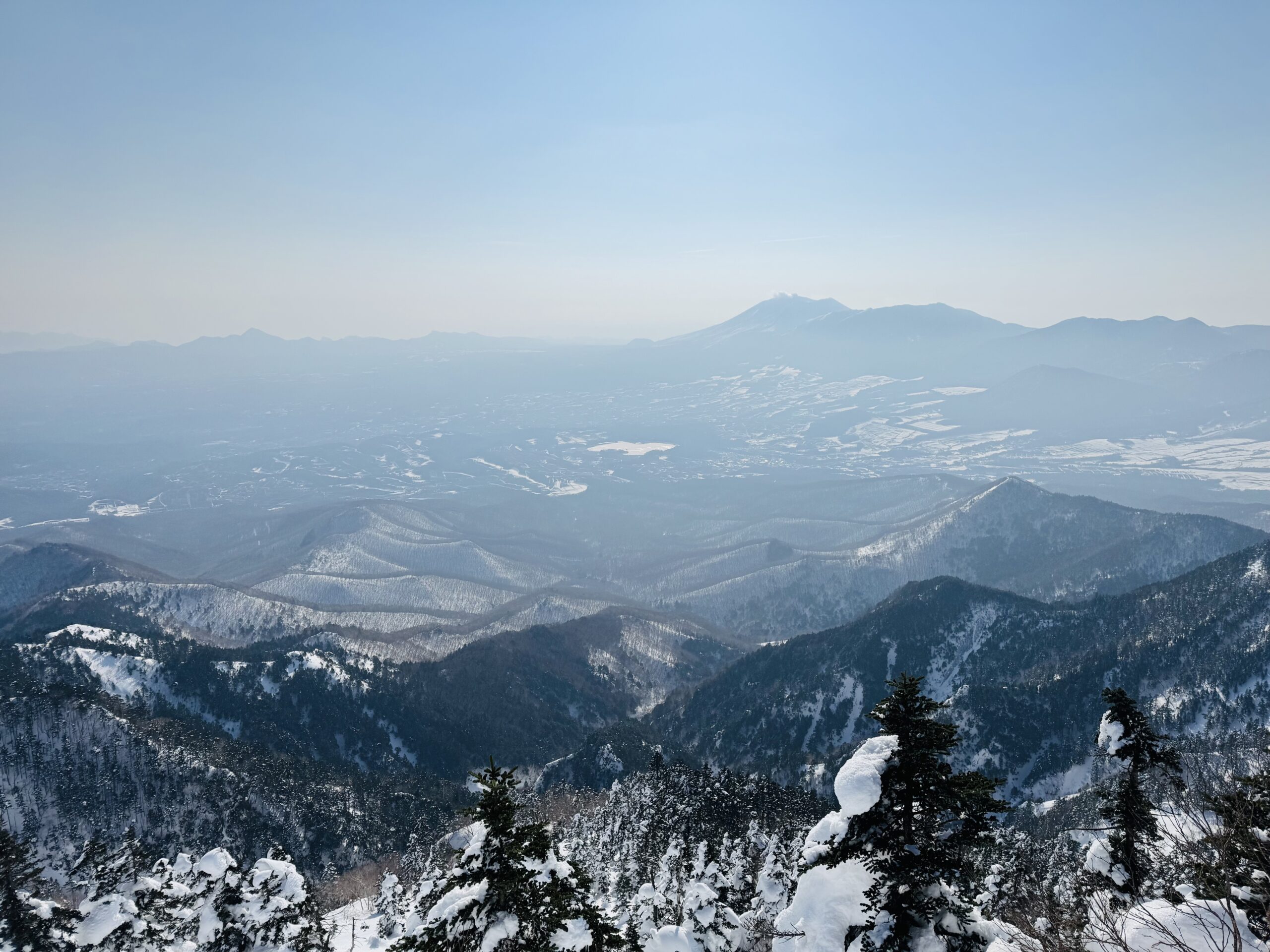 百名山・四阿山日帰り登山 2025.1.23