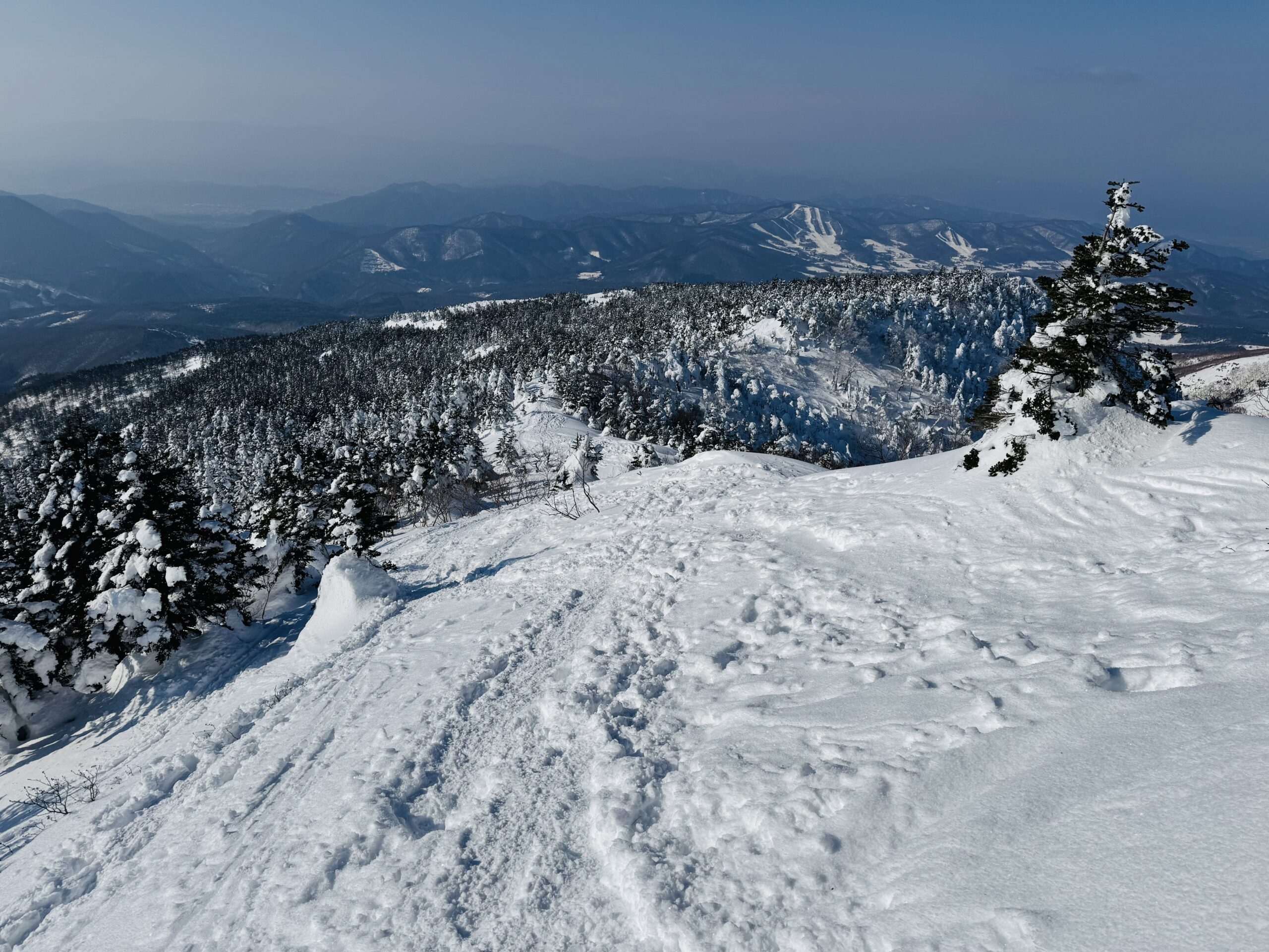 百名山・四阿山日帰り登山 2025.1.23