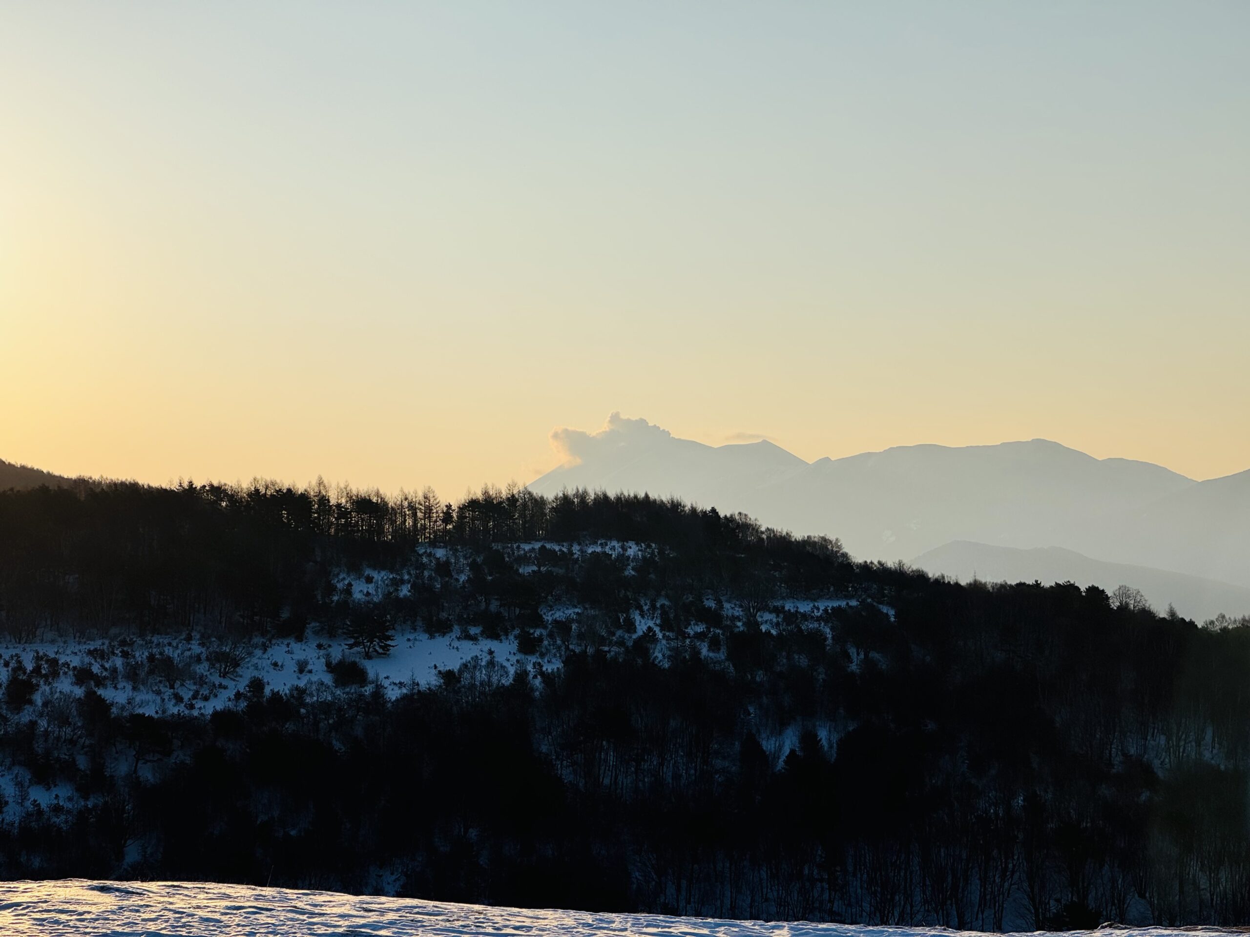 百名山・四阿山日帰り登山 2025.1.23